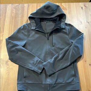 Lululemon Gray Hooded Jacket
